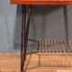 Serving table metal & wood 1950