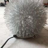 Lampe hérisson couleur argent