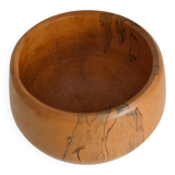 Mid-century Modern Hand-carved Wood Bowl, James Eriksson, Tasserud Sweden 1970s