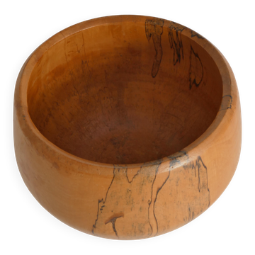 Mid-century Modern Hand-carved Wood Bowl, James Eriksson, Tasserud Sweden 1970s
