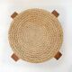 Vintage Four-Legged Organic Woven Stool