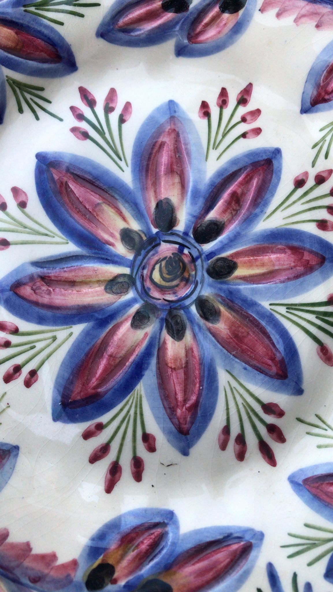 Rochefort earthenware plate