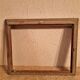 Old gilded wooden frame