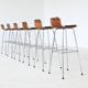 Charlotte Perriand set of six bar stools Les Arcs Ski Resort France 1960