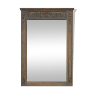 miroir en bois