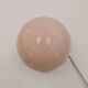 Lampe champignon vintage rose verre de Murano 80's