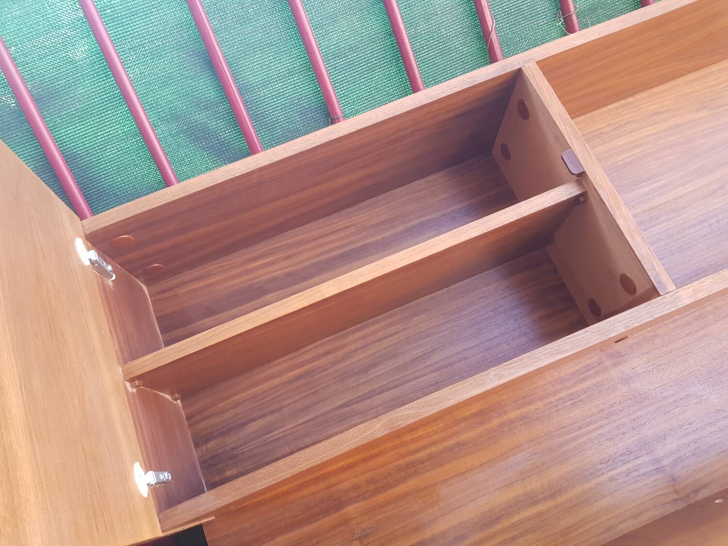 Pair of vintage wall shelves