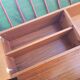 Pair of vintage wall shelves
