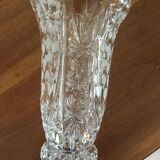 Vintage Bohemian crystal vase