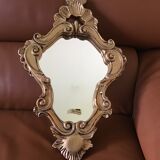 Old Italian mirror rockery style