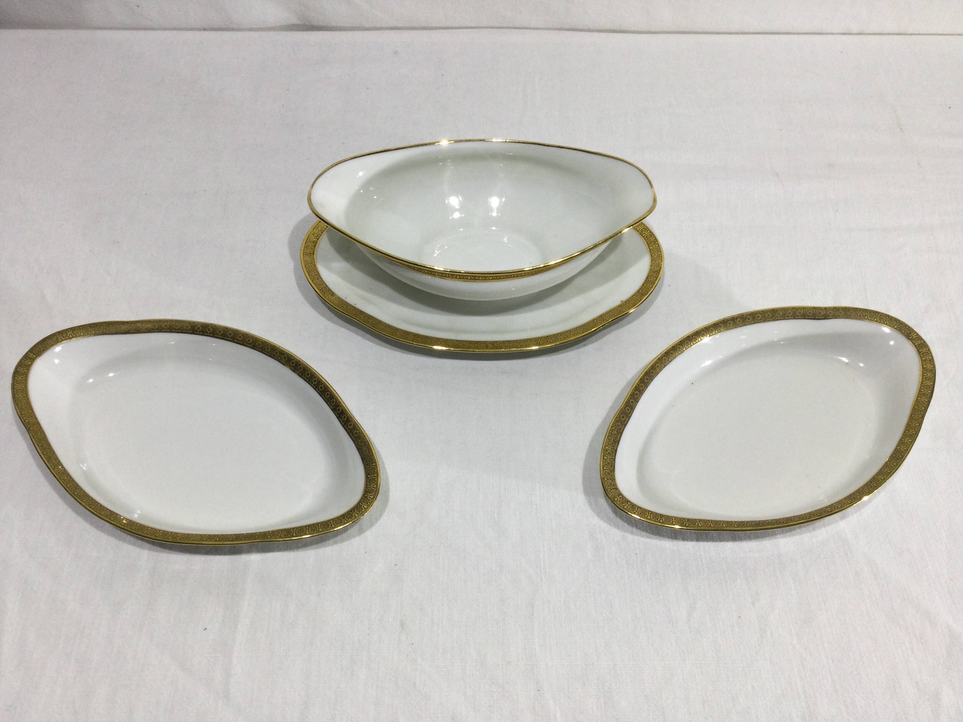 Paul Klotz Limoges porcelain table service