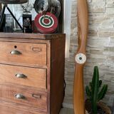 Wooden airplane propeller