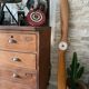 Wooden airplane propeller