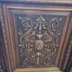 Renaissance style 2-door walnut sideboard