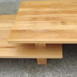 Wooden coffee table, 80s