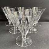6 Wine glasses – Saint Louis Bossuet service size 10406