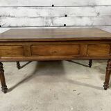 Double-sided notary desk