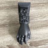 Vintage hand door knocker