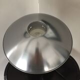 Mushroom lamp 70s glass and metal