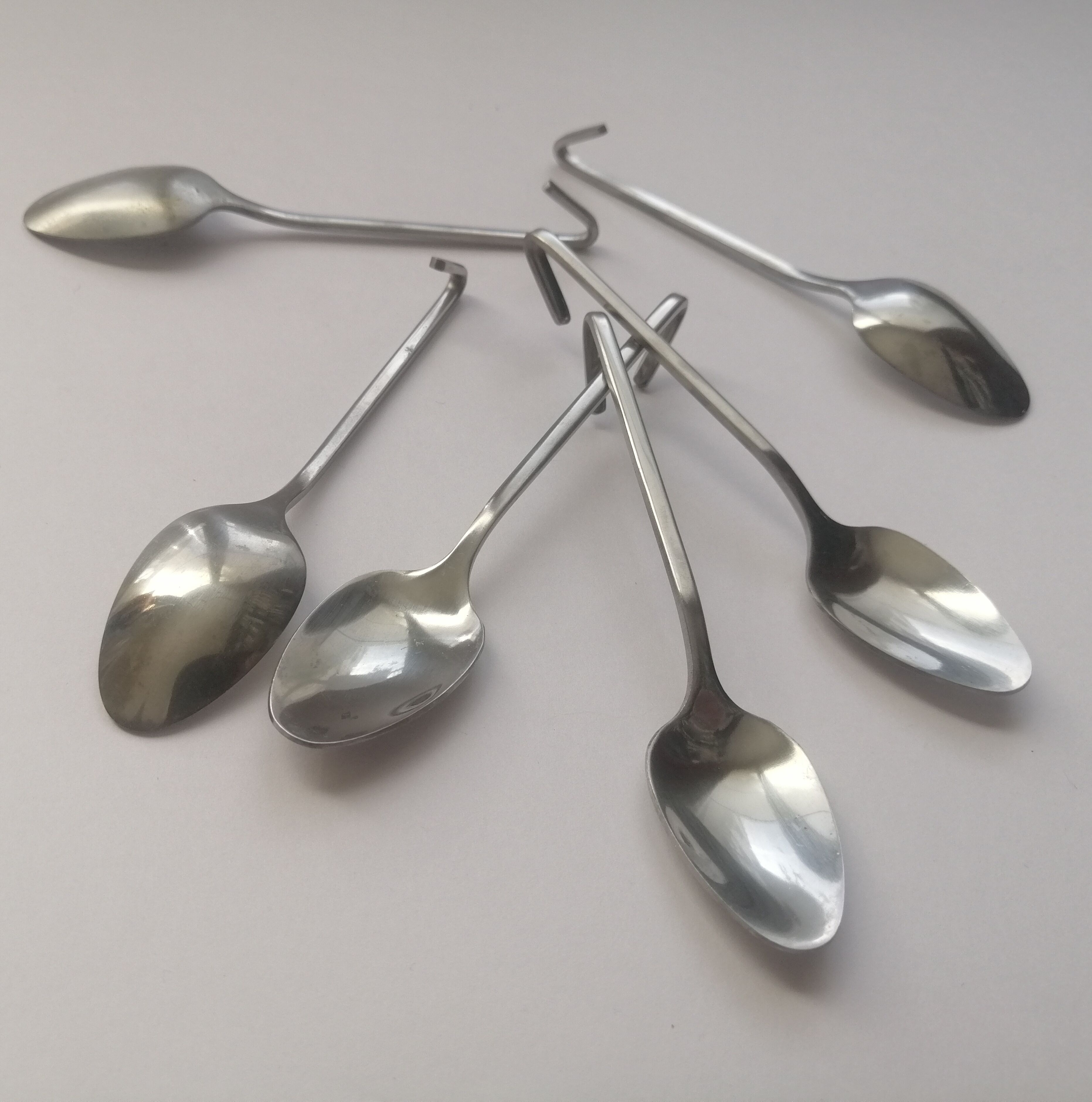 Set of 6 small spoons