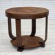 1950s, Danish artdeco coffee table, oak wood.