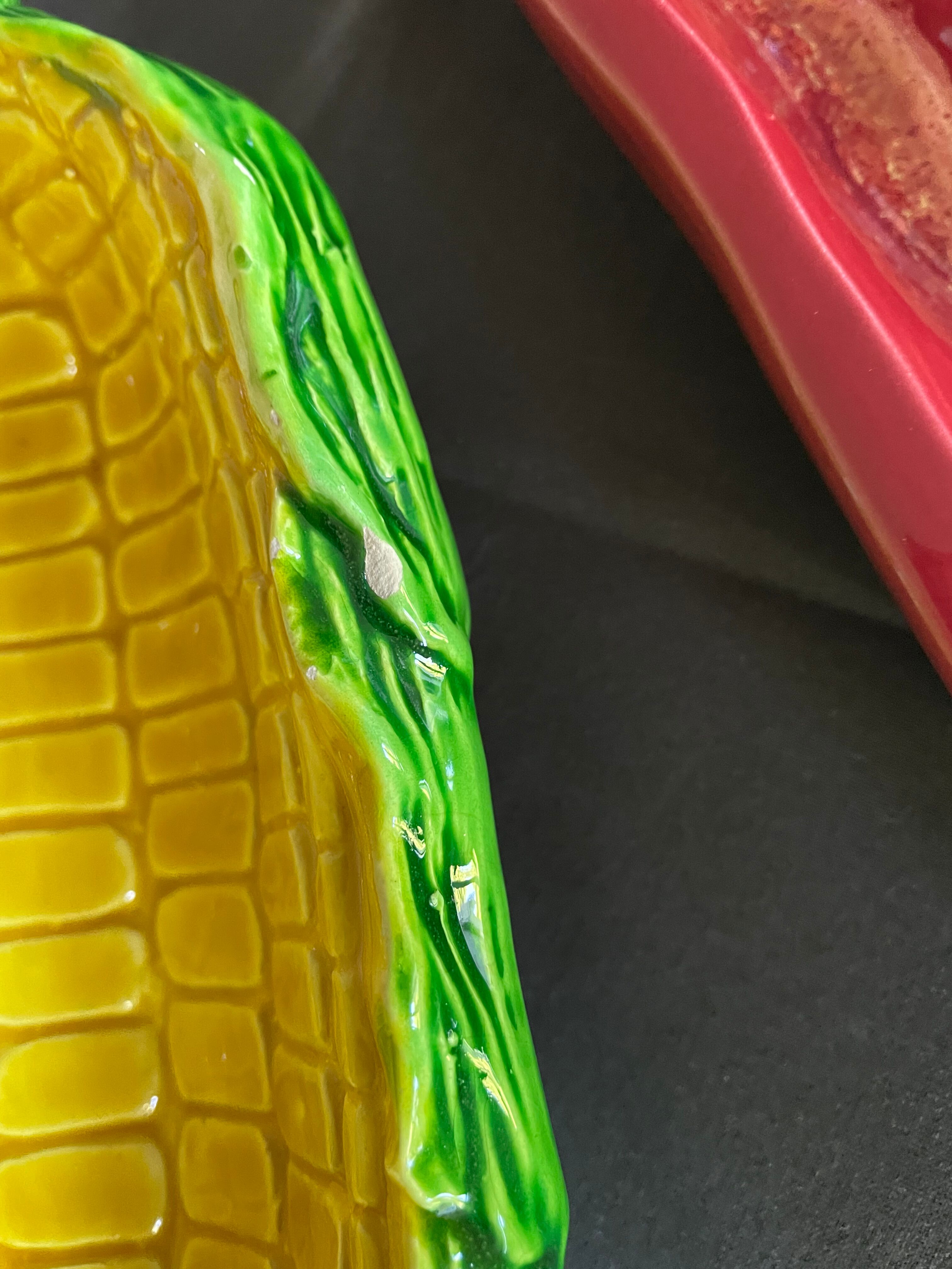 Corn and pepper slurry raviers