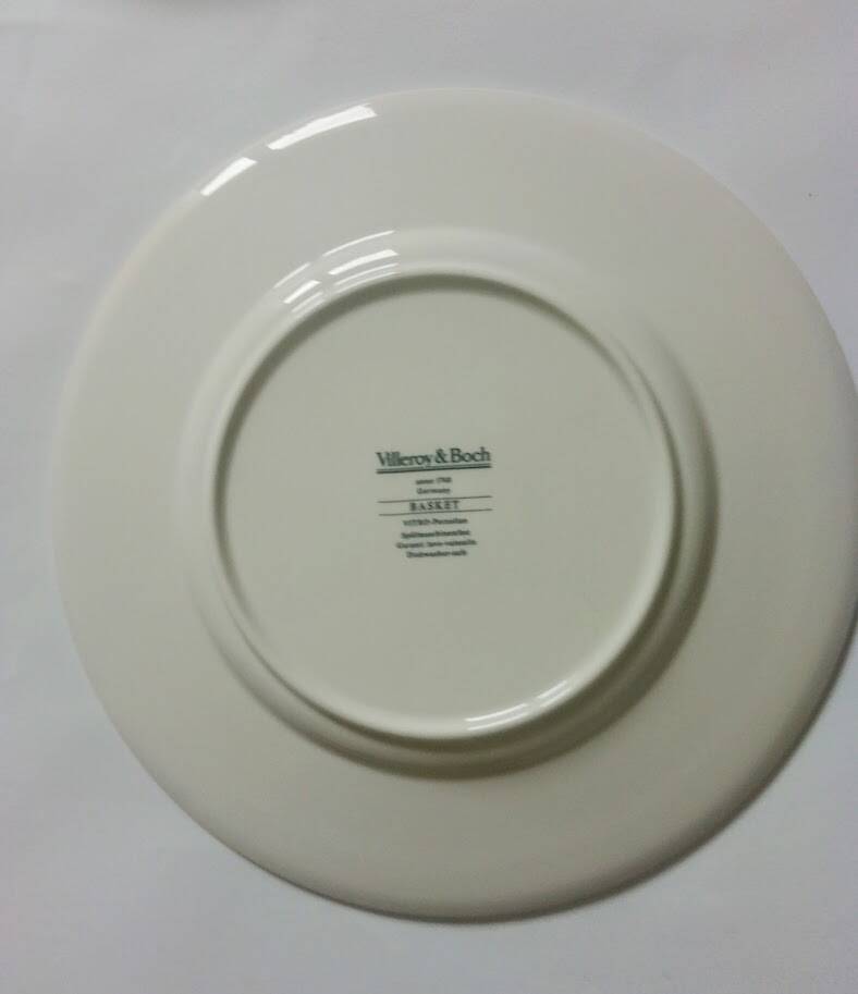 Basket plates by Villeroy and Boch