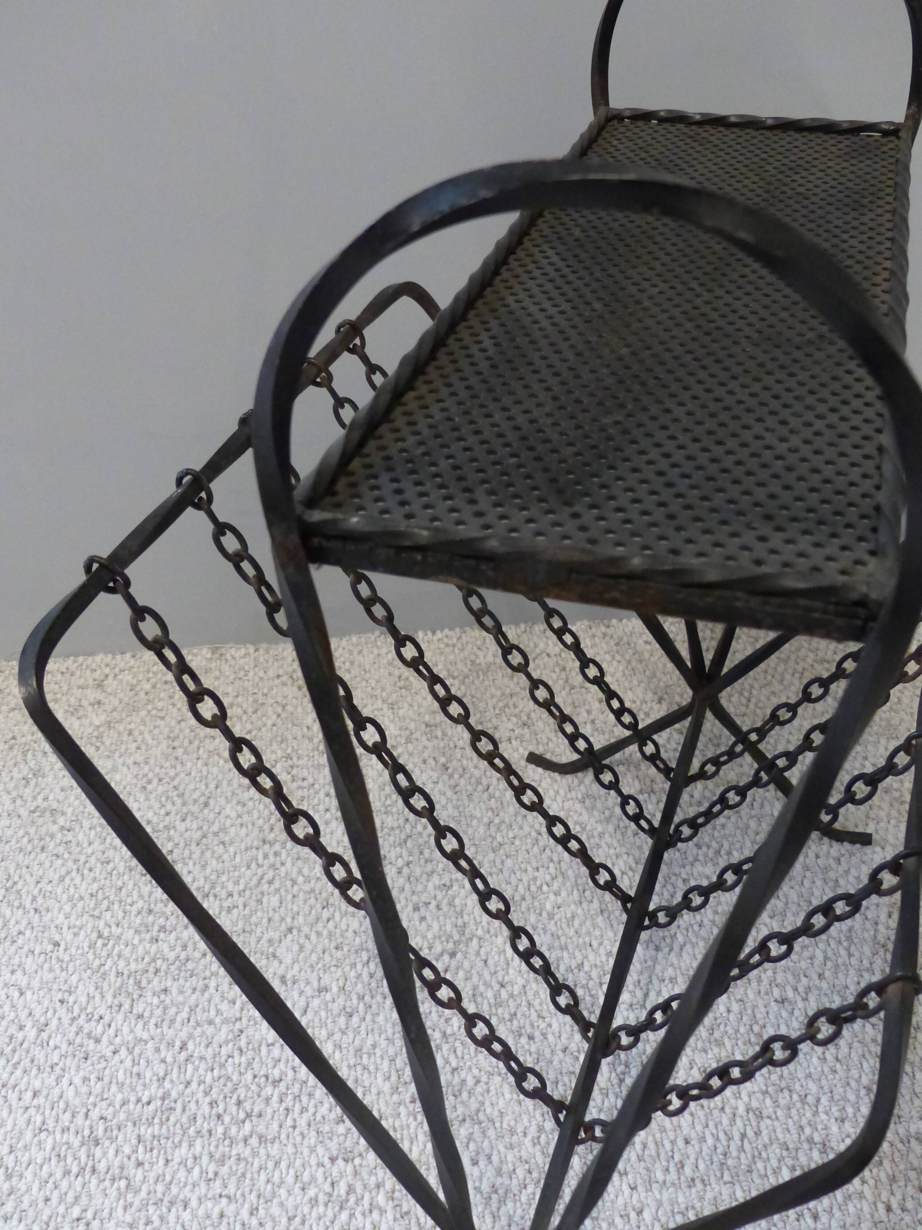 Rare door magazine openwork metal