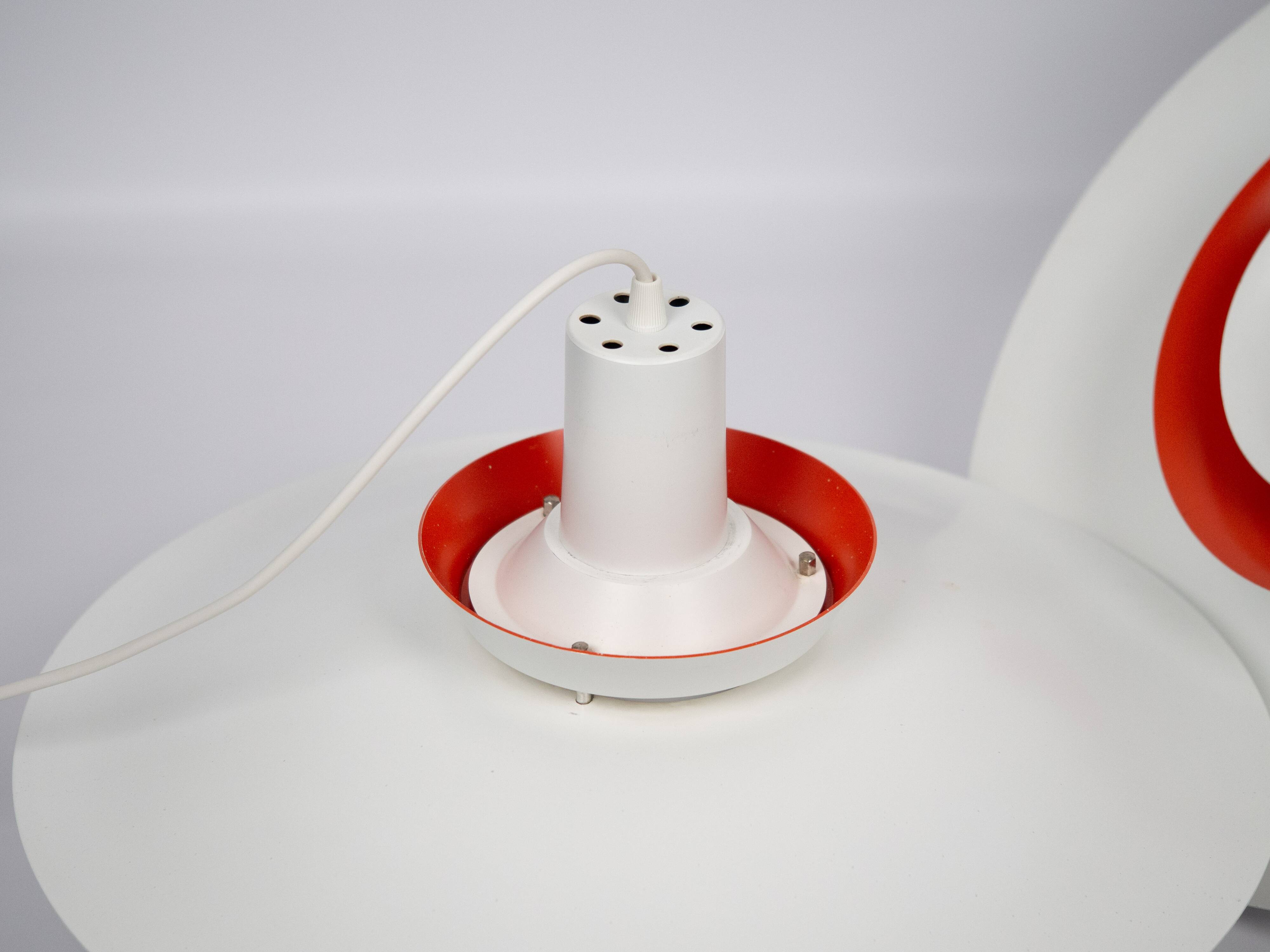 Paire de 2 lampes vintage danoises des années 1980.