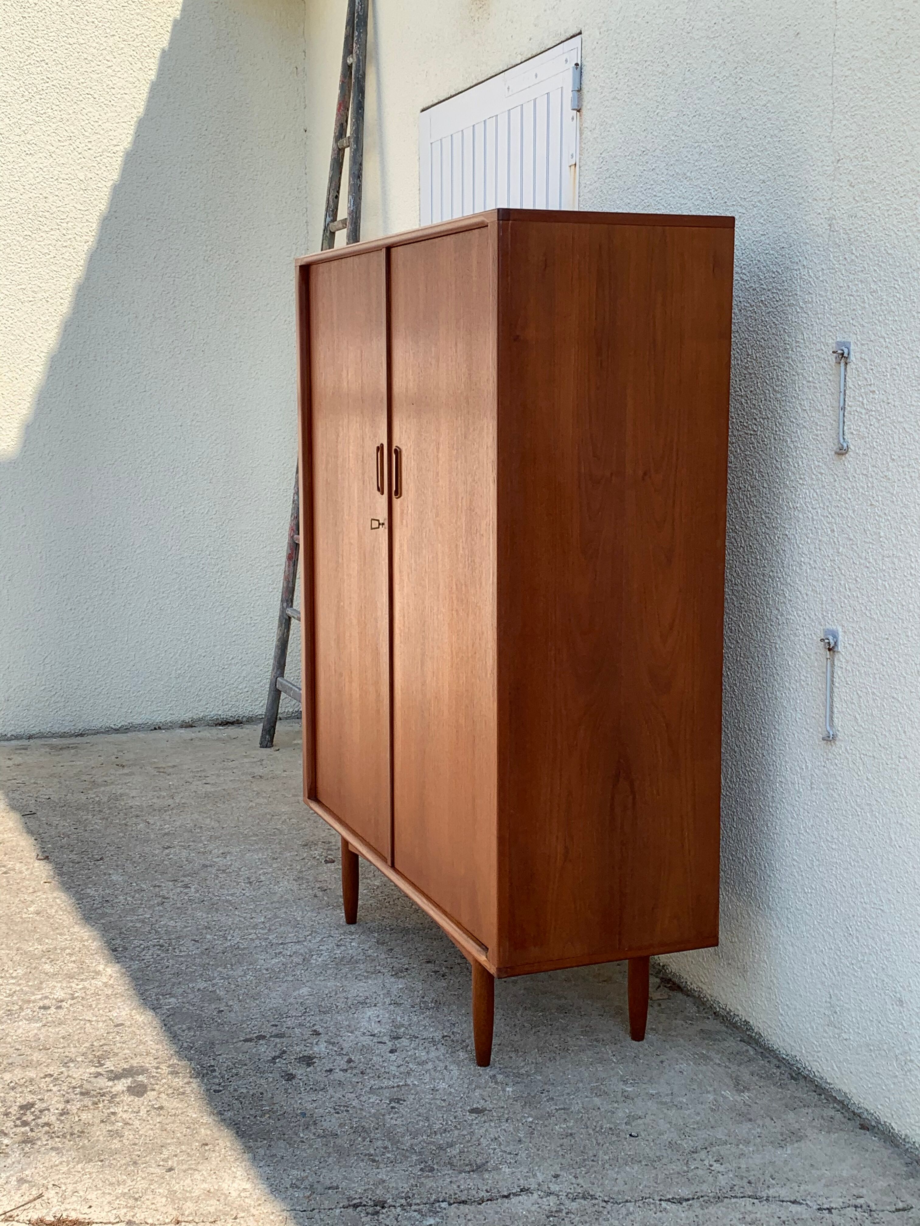 Scandinavian wardrobe in Scandinavian 1960