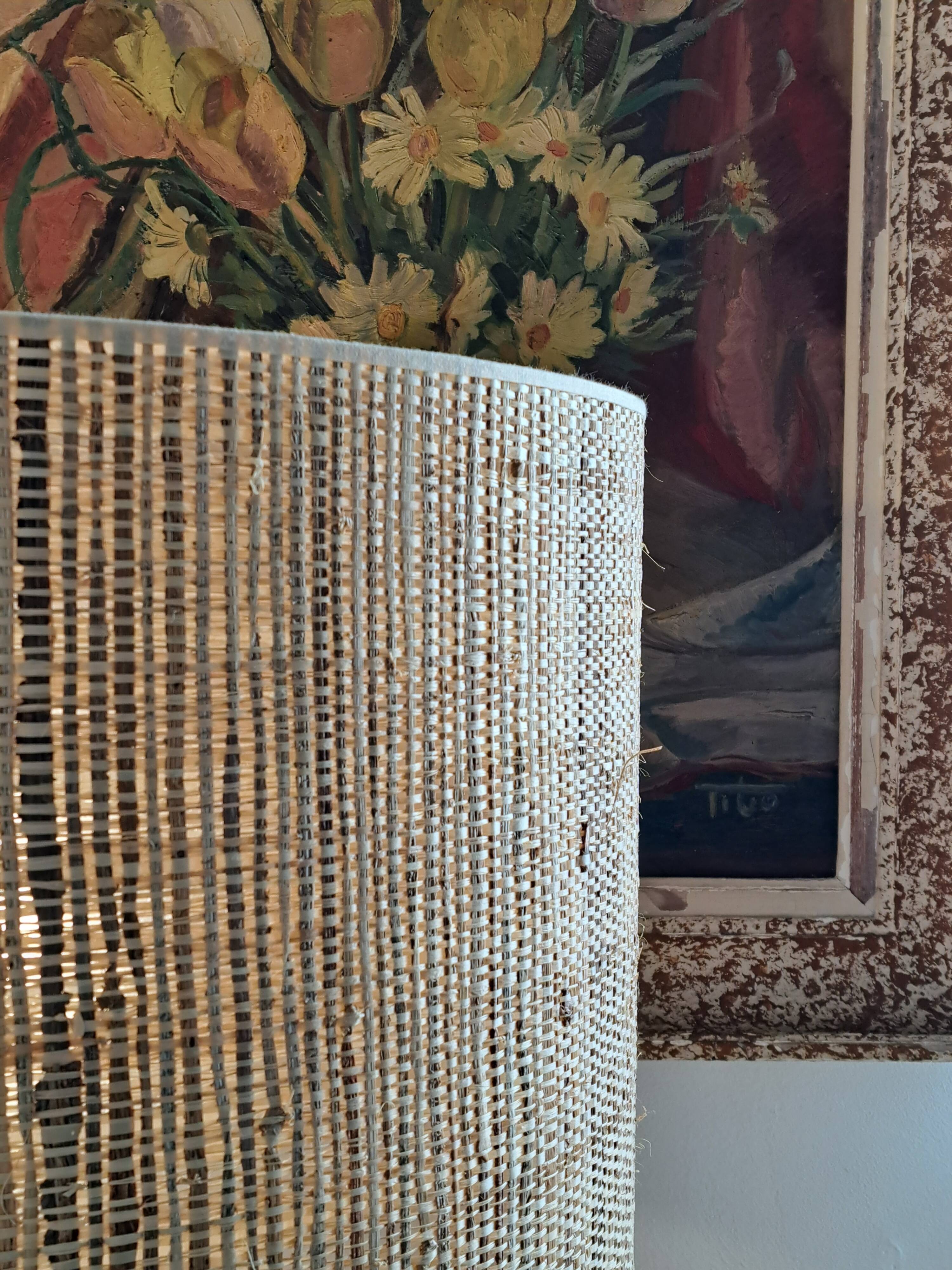 Large vintage Dame Jeanne table lamp from the 1960s