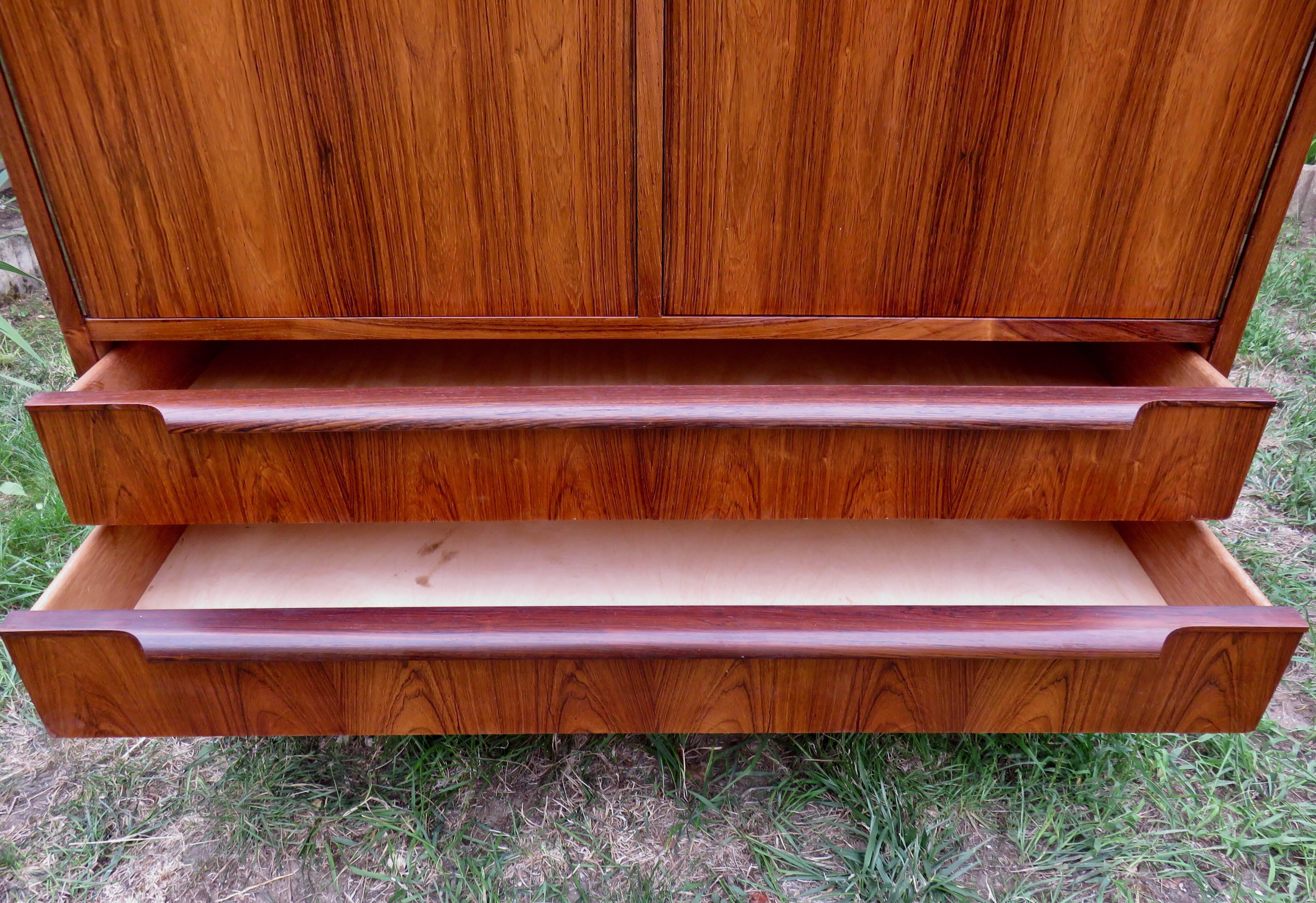 Rosewood drawer sideboard, Denmark, 1960