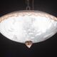 Charming Italian Multicolor and Pink Murano Glass Ceiling Fixture, Murano,