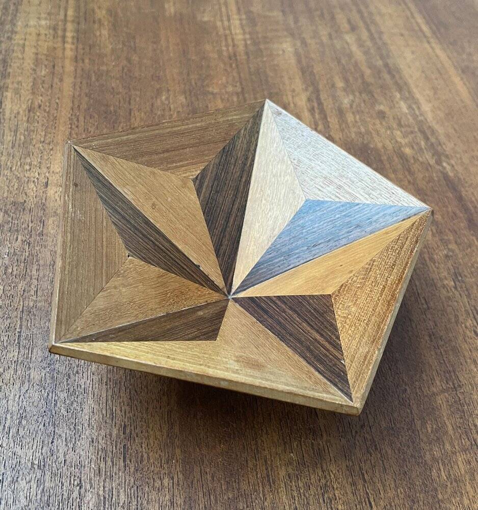 Mid-century decorative wooden tripod, 1960s