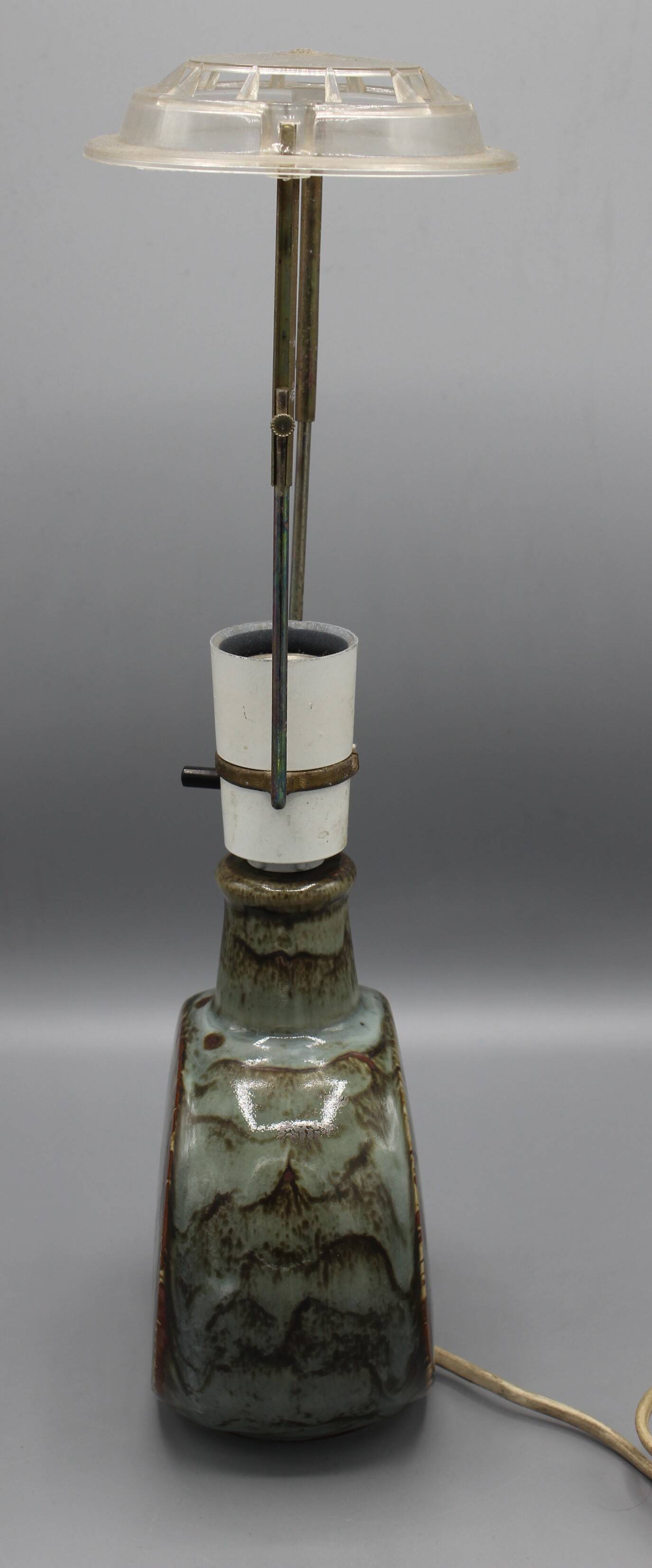 Old scandinavian design ceramic lamp denmark stentoj denmark