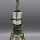 Old scandinavian design ceramic lamp denmark stentoj denmark