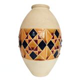 Glazed ceramic vase