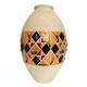 Glazed ceramic vase