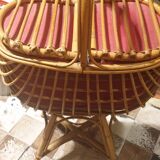Sixties rattan worker