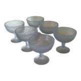 Set of 6 dessert cups
