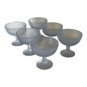 Set of 6 dessert cups