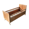 Wood and rattan bed child