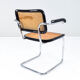 Mid-Century Italian Modern Marcel Breuer B64 Cesca Armchair Chair, 1970