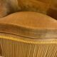 Fauteuil crapaud jaune