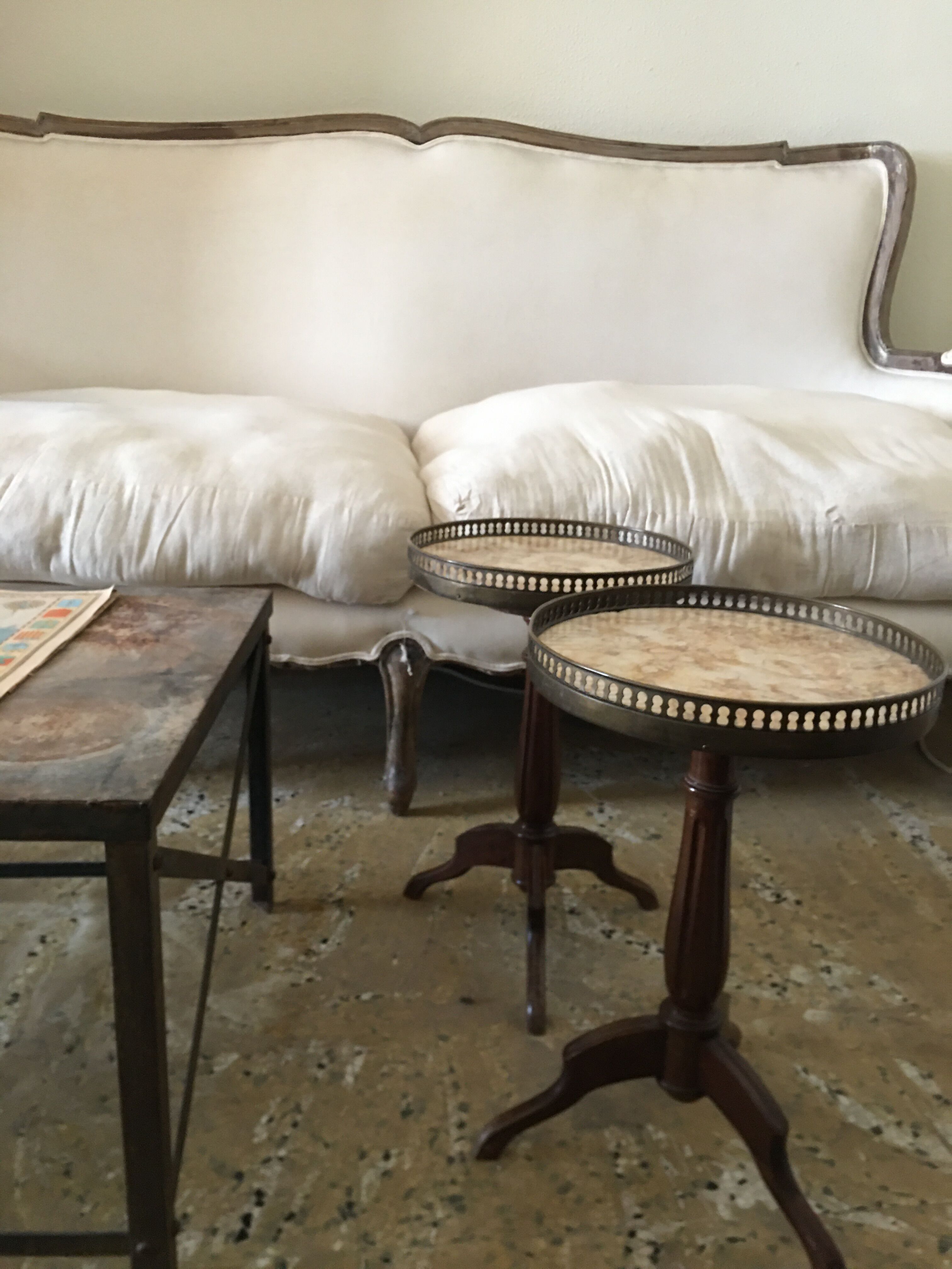 Pair of Louis XVI style pedestas