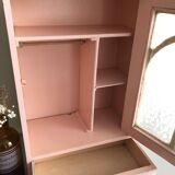 Pink pharmacy cabinet