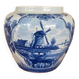 Delf earthenware pot