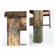 Skated wooden table