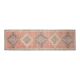 Turkish Vintage Runner 70's Runner, Geometric Runner 100x360