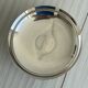 Antique silver-plated metal dish/cup